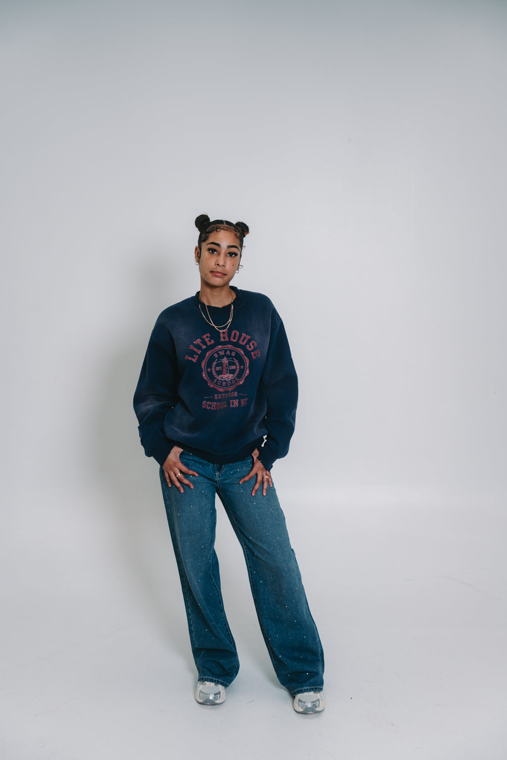 LITEHOUSE SWEATER (BLUE)