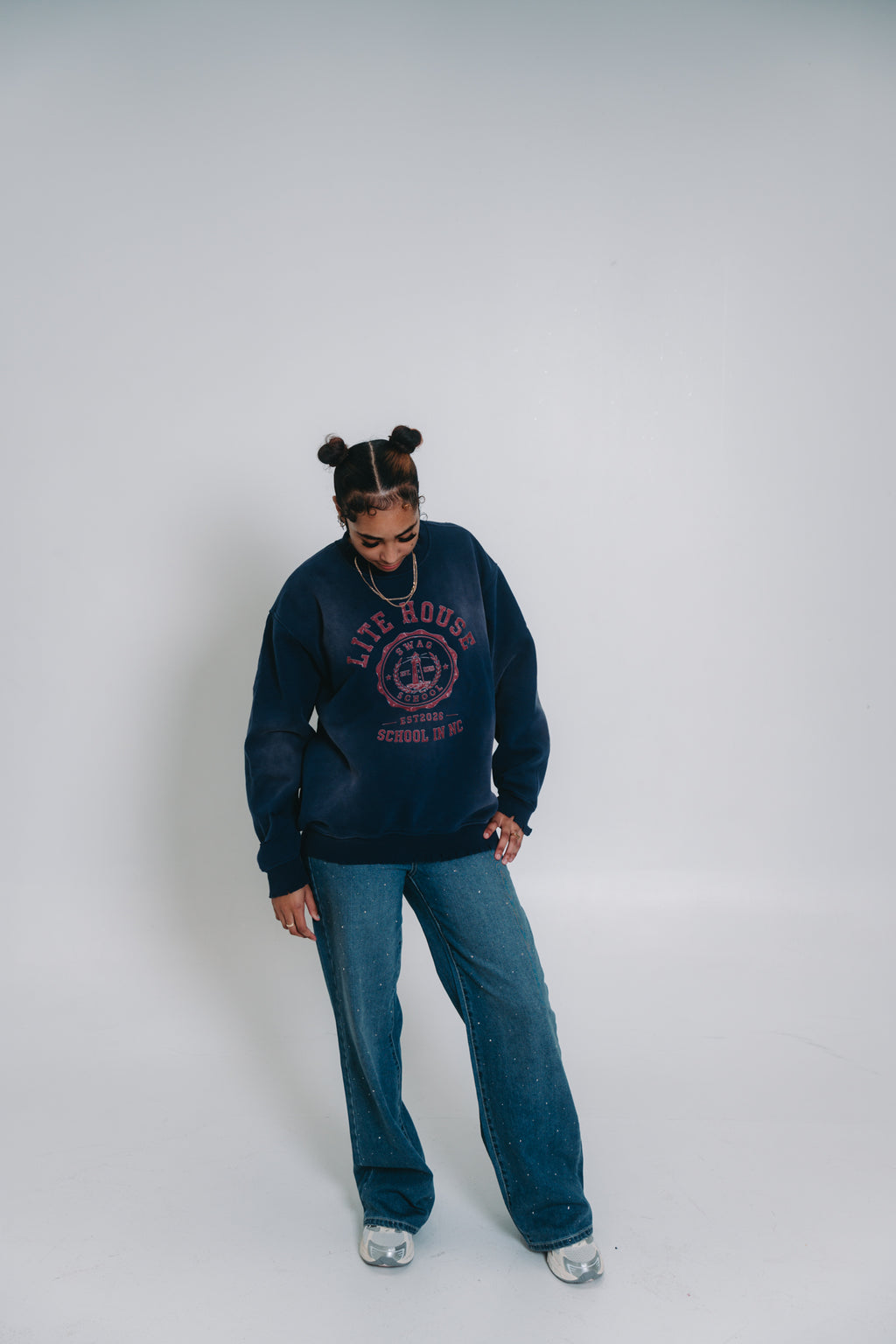 LITEHOUSE SWEATER (BLUE)