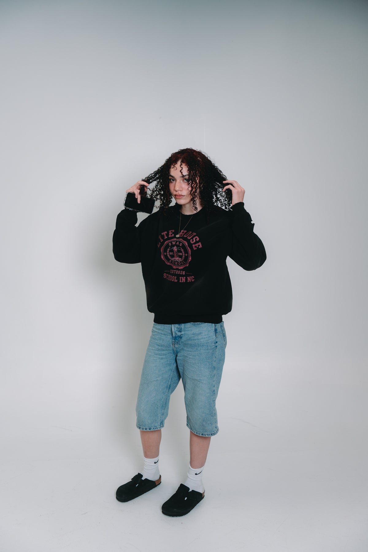LITEHOUSE SWEATER(BLACK)