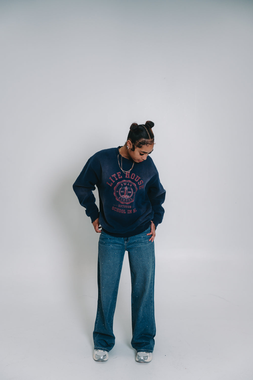 LITEHOUSE SWEATER (BLUE)