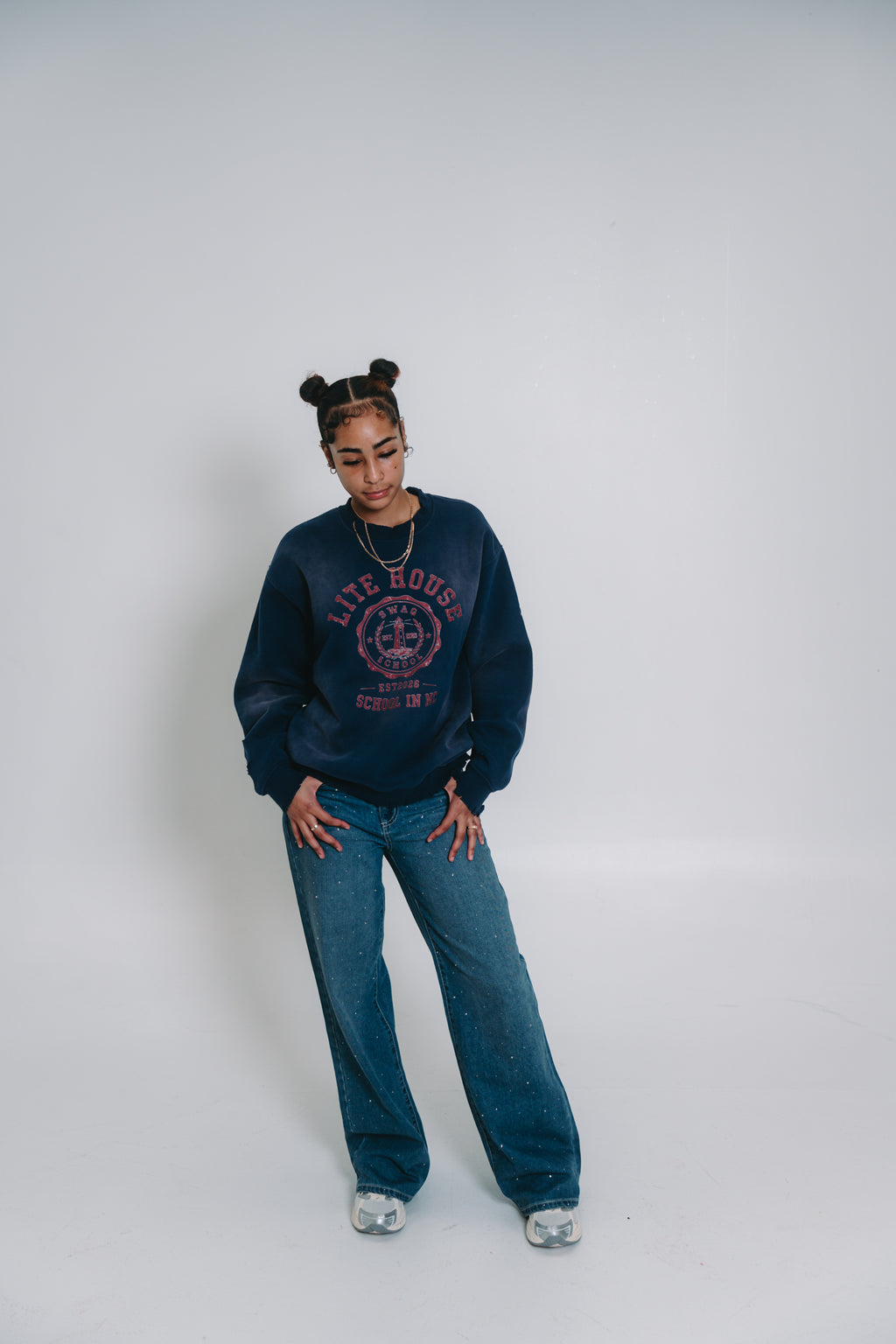 LITEHOUSE SWEATER (BLUE)